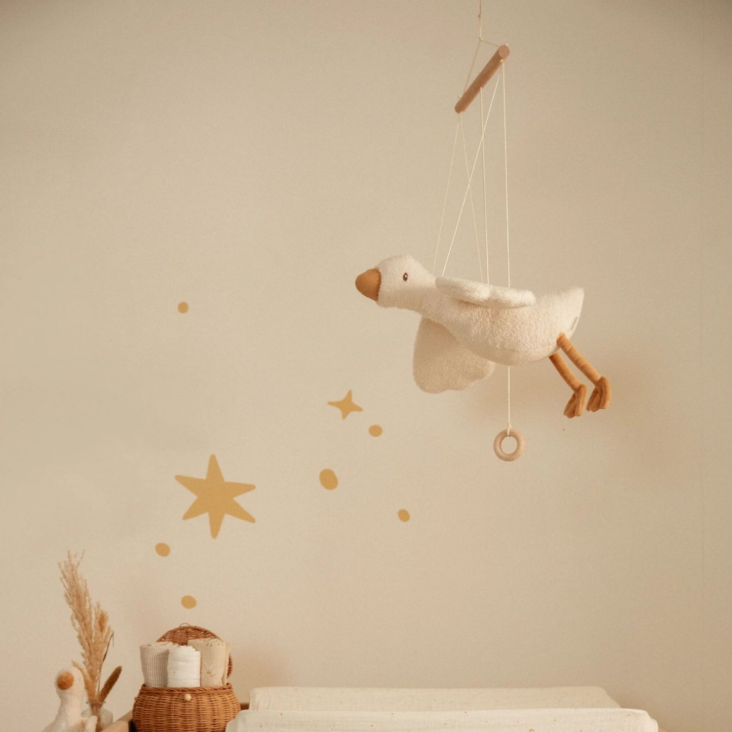 Little Dutch - Giostrina decorativa da appendere in volo - Goose