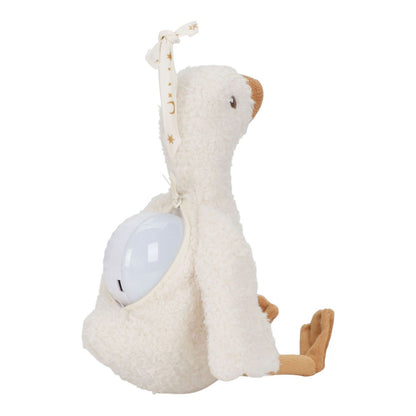 Little Dutch - Peluche Luce Notturna con Suoni Baby Goose - Little Goose