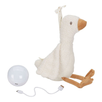 Little Dutch - Peluche Luce Notturna con Suoni Baby Goose - Little Goose