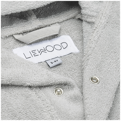 Liewood Accappatoio Lily Coniglio Grigio | Morbido Cotone Bio