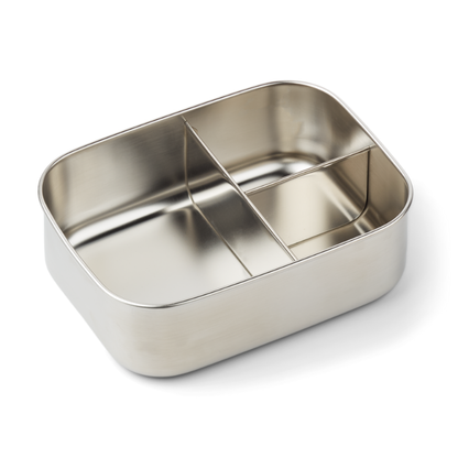Liewood Arthur Lunchbox Orso Blu | Contenitore Pappa Merenda Alluminio BPA Free