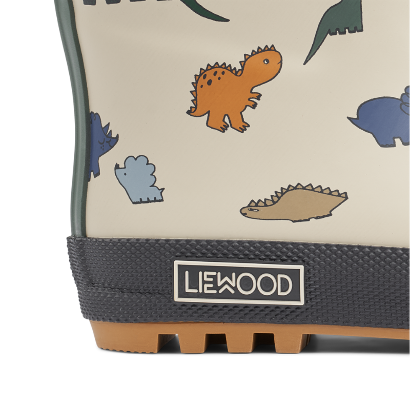 Liewood - Mason - Stivali termici felpati da pioggia - Dinosauri