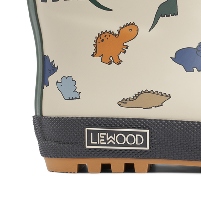 Liewood - Mason - Stivali termici felpati da pioggia - Dinosauri