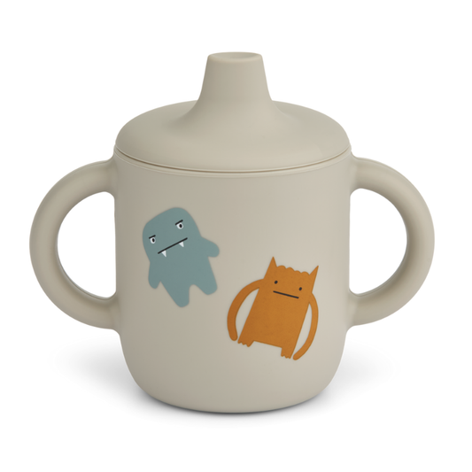 Liewood Neil Sippy Cup Monster | Bicchiere Silicone Beccuccio Bimbi