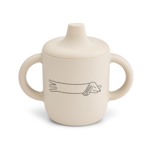 Liewood Neil Sippy Cup Cagnolino | Bicchiere Silicone Beccuccio Bimbi
