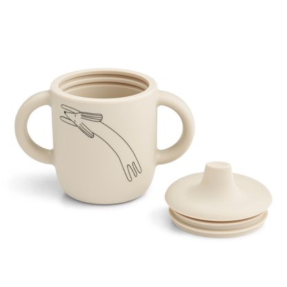 Liewood Neil Sippy Cup Cagnolino | Bicchiere Silicone Beccuccio Bimbi