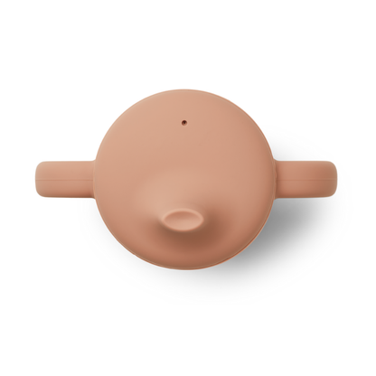 Liewood Neil Sippy Cup Rosa Antico | Bicchiere Silicone Beccuccio Bimbi