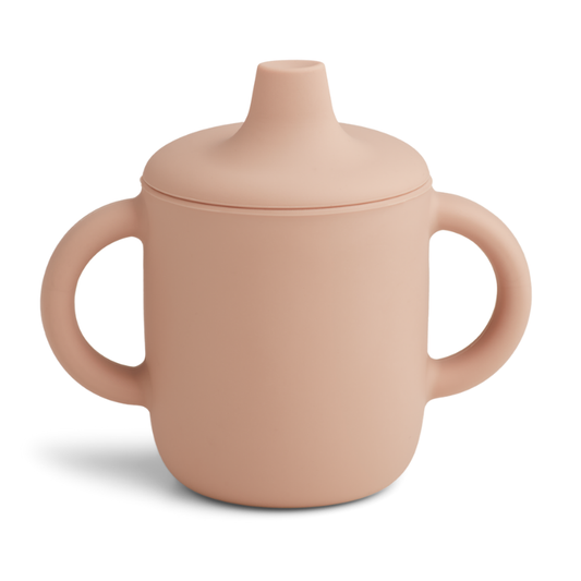 Liewood Neil Sippy Cup Rosa | Bicchiere Silicone Beccuccio Bimbi