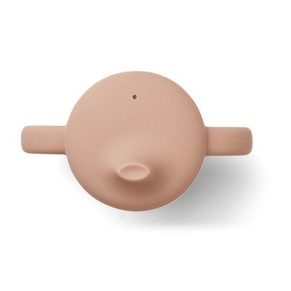 Liewood Neil Sippy Cup Rosa | Bicchiere Silicone Beccuccio Bimbi