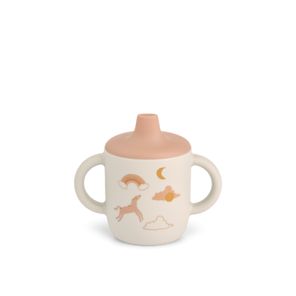 Liewood - Neil - Sippy Cup - Bicchiere in Silicone con Beccuccio - Sogni