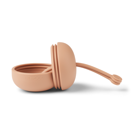 Liewood - Philip - Scatolina Portaciuccio in Silicone - Rosa antico