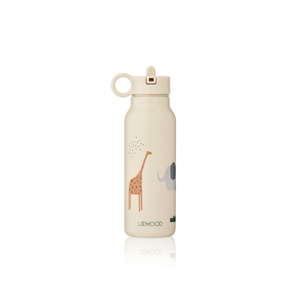 Liewood - Falk - Borraccia termica in acciaio 350ml - Animali Safari