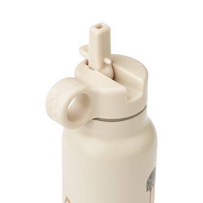 Liewood - Falk - Borraccia termica in acciaio 350ml - Animali Safari