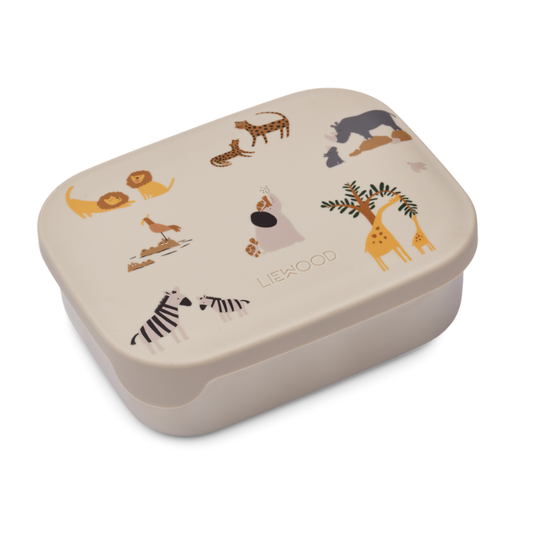 Liewood Arthur Lunchbox Savana | Contenitore Pappa Merenda Alluminio BPA Free