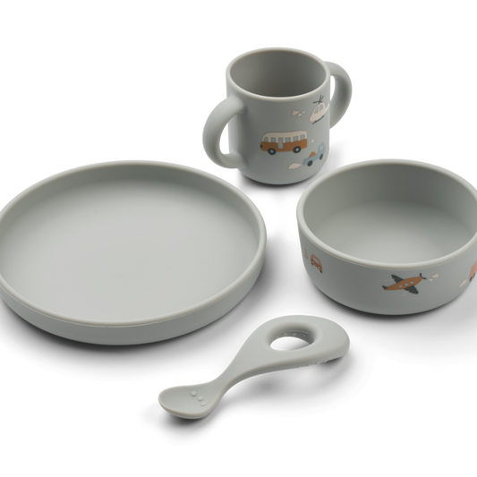Liewood - Vivi - Set Pappa 4 Pezzi - Veicoli