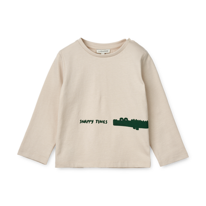 Liewood - Apia - Maglia a maniche lunghe - Coccodrillo