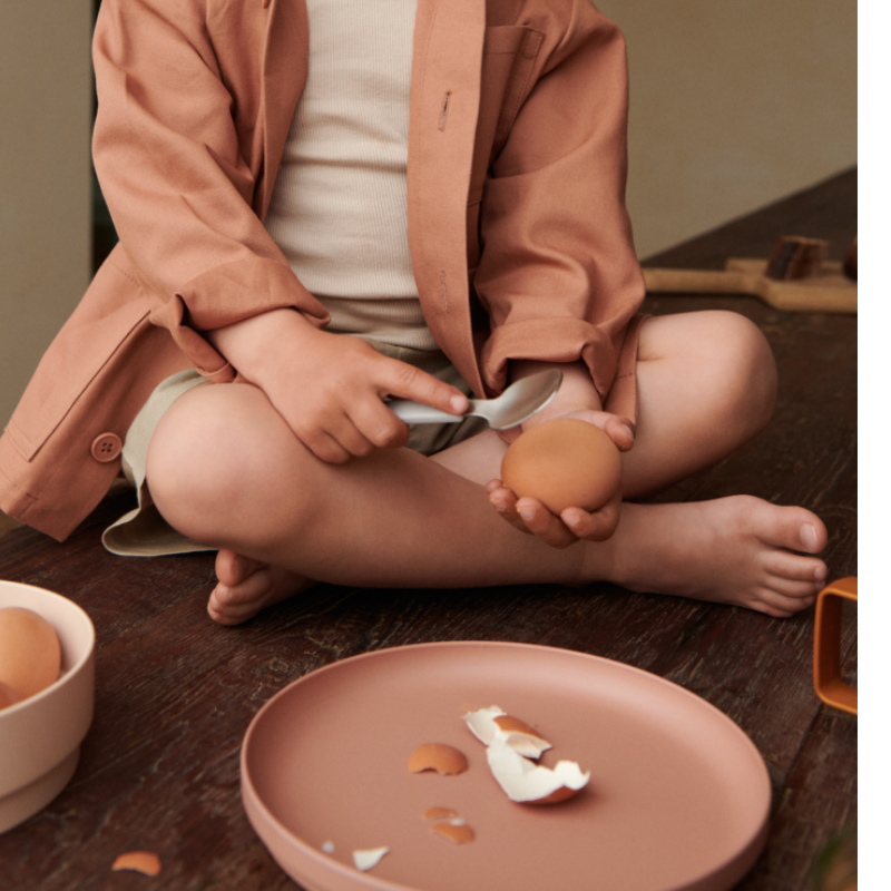 Liewood - Walt Vivi - Set da pranzo 3 Pezzi - Rosa