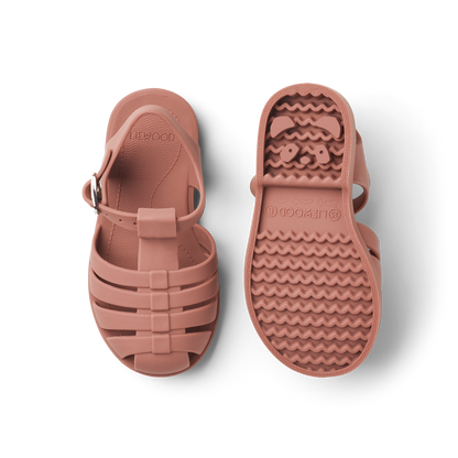 Liewood - Bre - Sandali a granchietto in Silicone - Rosa Scuro