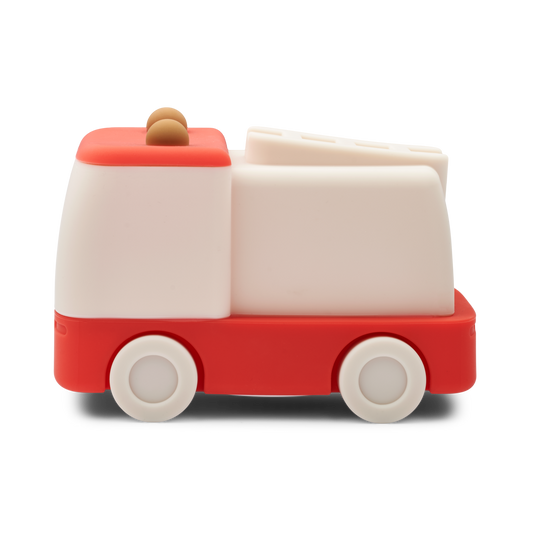 Liewood - Winston - Lampada piccola portatile in silicone - Camion Pompieri