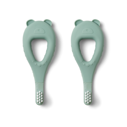 Liewood - Janelle - 2-pack Spazzolino primi dentini - Verde