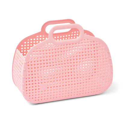 Liewood - Adeline - Borsa traforata da spiaggia a cestino - Rosa