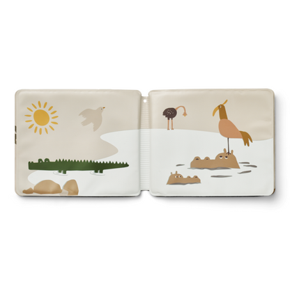 Liewood - Waylon - Libro magico per il bagnetto - Animali
