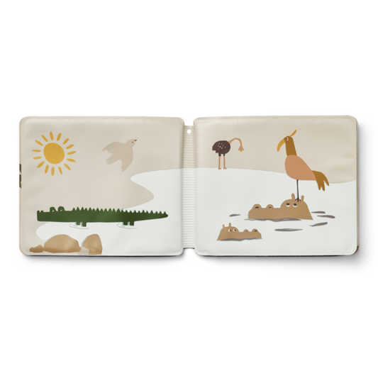 Liewood - Waylon - Libro magico per il bagnetto - Animali