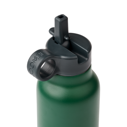 Liewood Falk Borraccia Termica Acciaio Verde Tappo Blu 500ml | Bambini