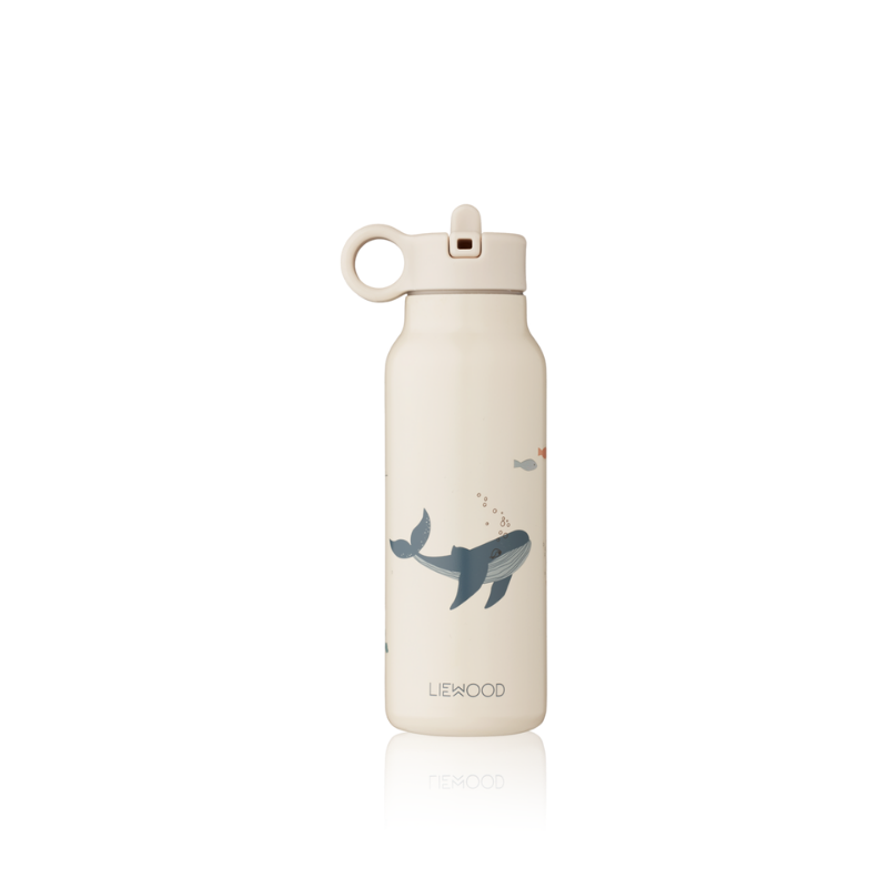 Liewood Falk Borraccia Termica Acciaio Animali Mare 350ml | Bambini