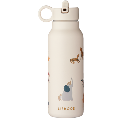 Liewood Falk Borraccia Termica Acciaio Animali Savana 350ml | Bambini