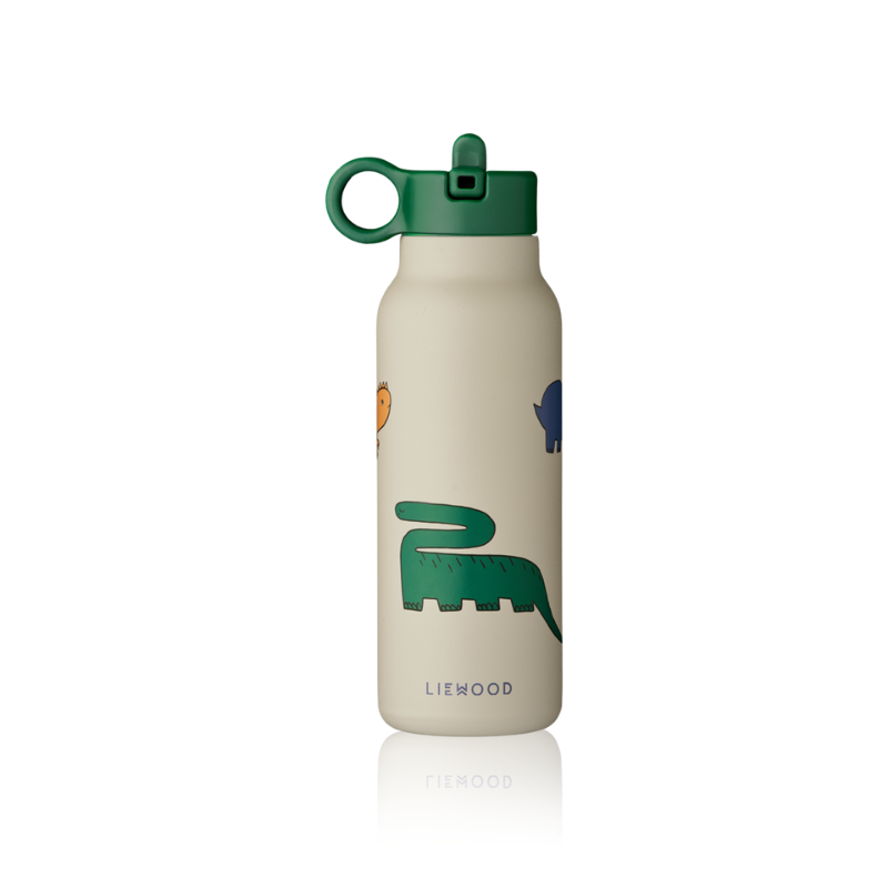 Liewood Falk Borraccia Termica Acciaio Dinosauri 350ml | Bambini