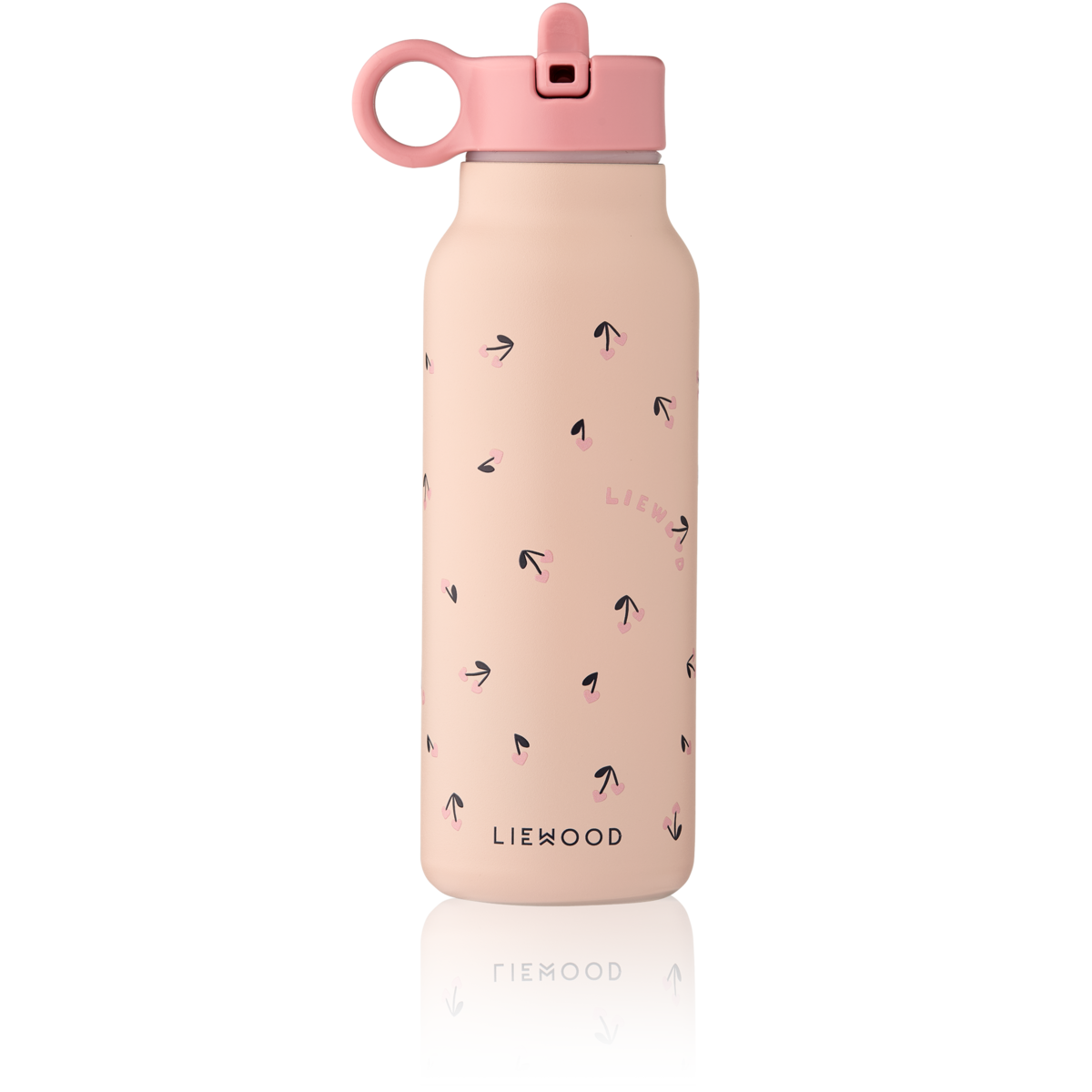 Liewood - Falk - Borraccia Termica Cherry heart/Rosey 350ml | Bambini