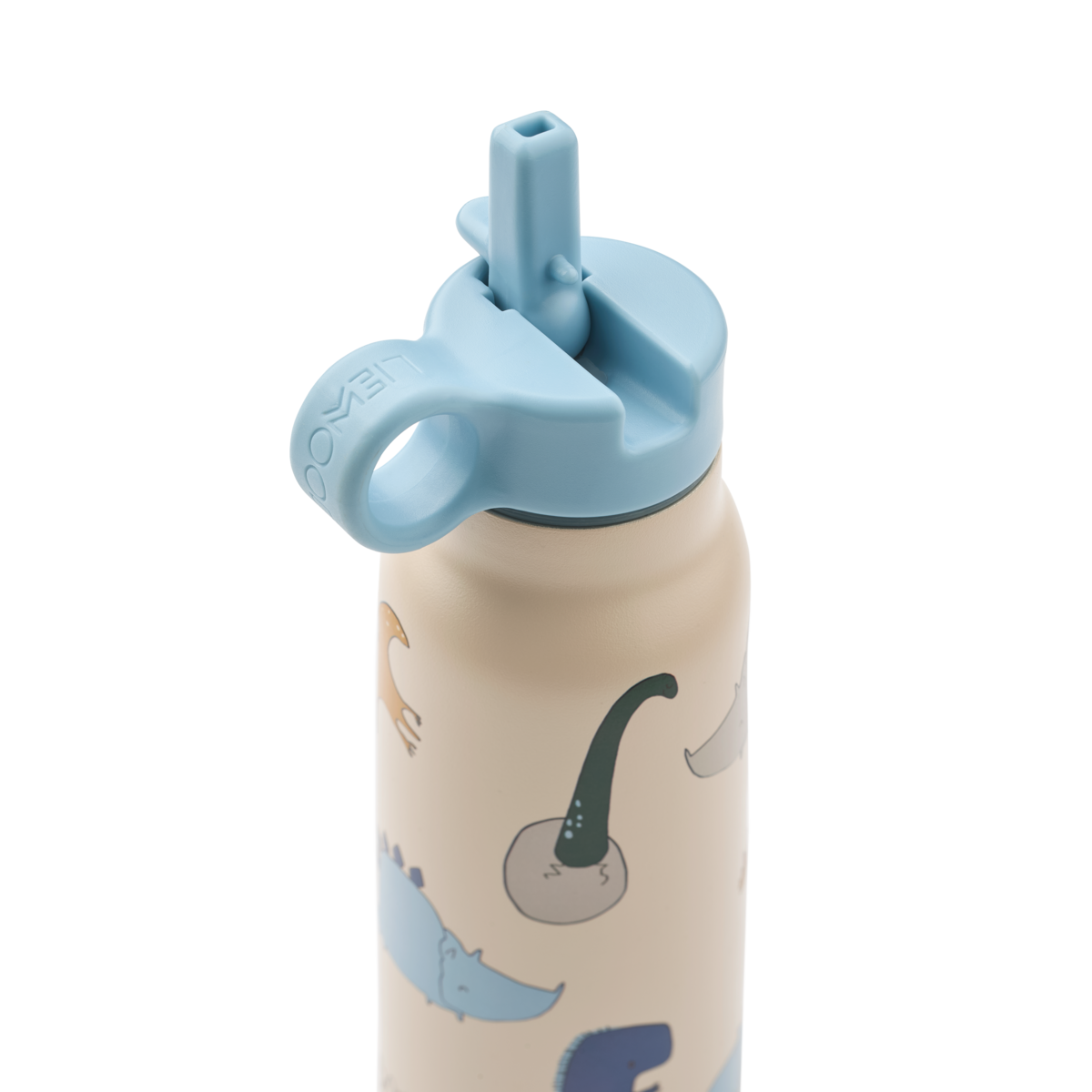 Liewood - Falk - Borraccia termica in acciaio 350ml - Dino Roar Sabbia