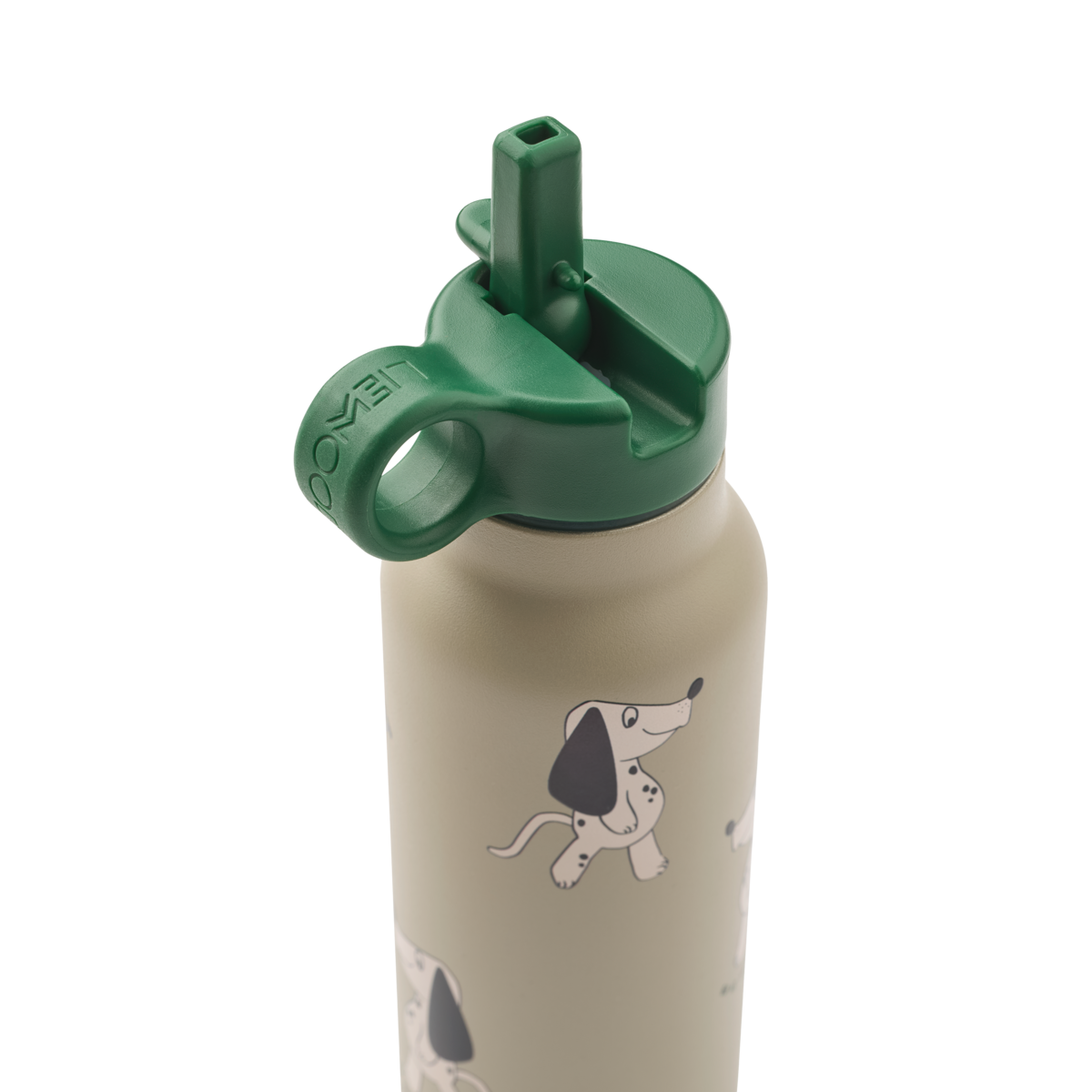 Liewood - Falk - Borraccia termica in acciaio 350ml - Dakota Dog Nebbia