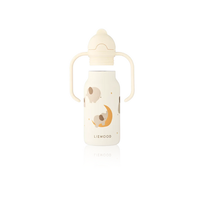 Liewood - Kimmie - Borraccia termica in acciaio con i manici 250ml - Elefantini