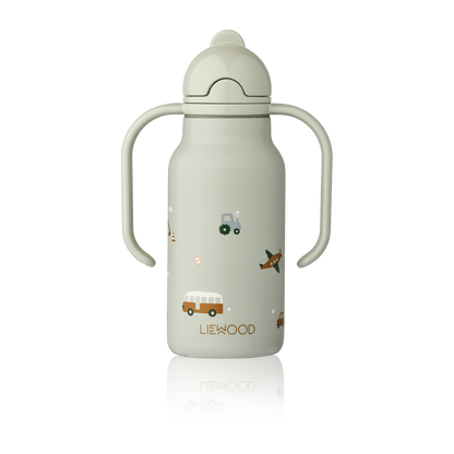 Liewood - Kimmie - Borraccia termica in acciaio con i manici 250ml - Veicoli