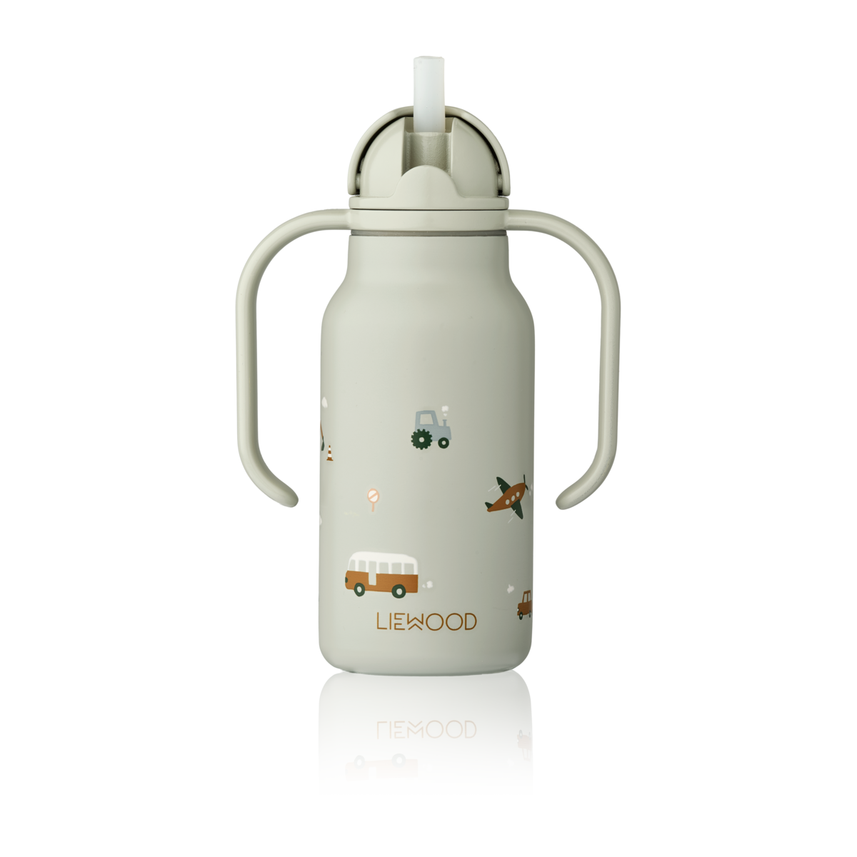 Liewood - Kimmie - Borraccia termica in acciaio con i manici 250ml - Veicoli