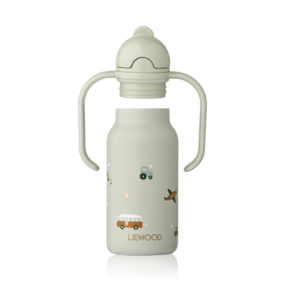Liewood - Kimmie - Borraccia termica in acciaio con i manici 250ml - Veicoli