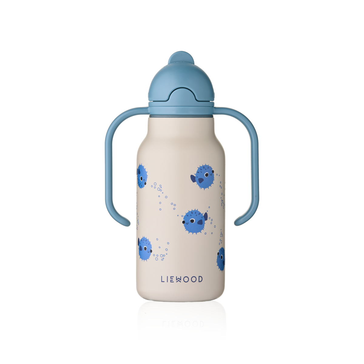 Liewood - Kimmie - Borraccia termica in acciaio con i manici 250ml - Pesce Palla