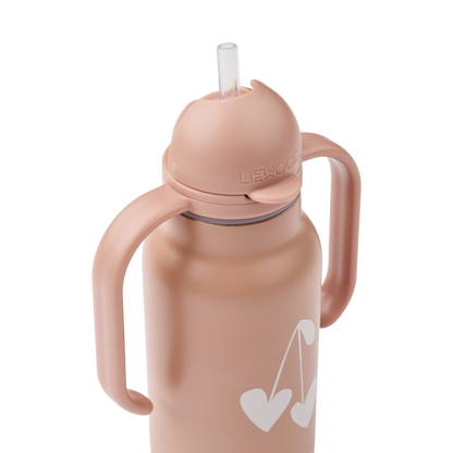 Liewood - Kimmie - Borraccia termica in acciaio con i manici 250ml - Cuori