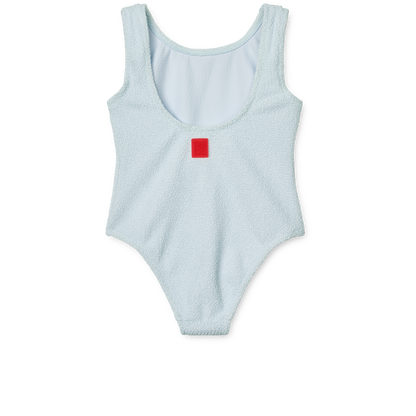 Liewood - Bianco - Costume intero - Azzurro cielo