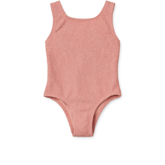 Liewood - Bianco - Costume intero - Rosa polvere