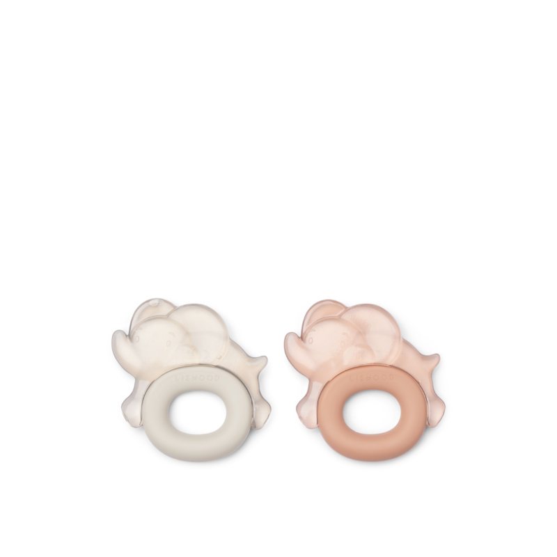 Liewood - Rita - 2-Pack Massaggiagengive Refrigerante - Rosa Sabbia