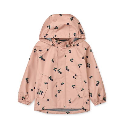 Liewood - Pedia - Completo Giacca e Pantaloni antipioggia - Bambini over 4Y - Berry Rosa