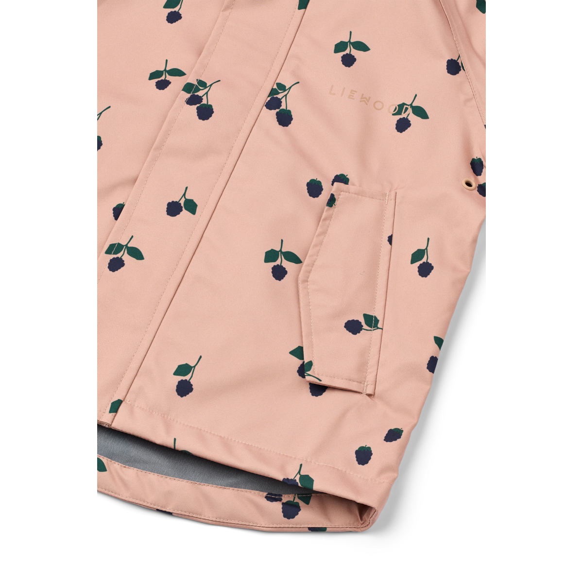 Liewood - Pedia - Completo Giacca e Pantaloni antipioggia - Bambini over 4Y - Berry Rosa