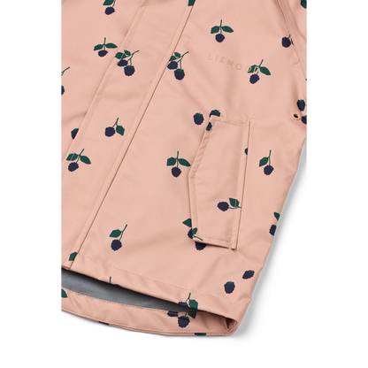 Liewood - Pedia - Completo Giacca e Pantaloni antipioggia - Bambini over 4Y - Berry Rosa