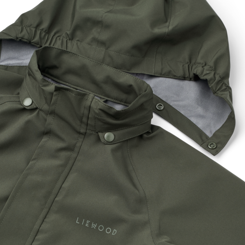 Liewood - Pedia - Completo Giacca e Pantaloni antipioggia - Bambini over 4Y - Verde