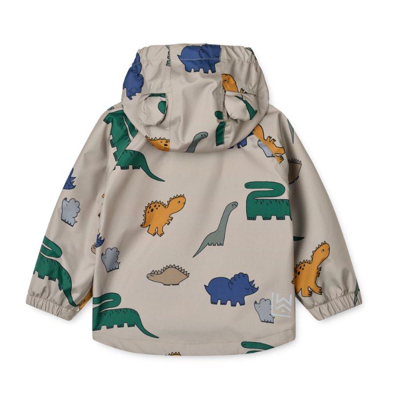 Liewood - Manu - Completo Giacca e Pantaloni antipioggia - Bambini under 4Y - Dinosauri