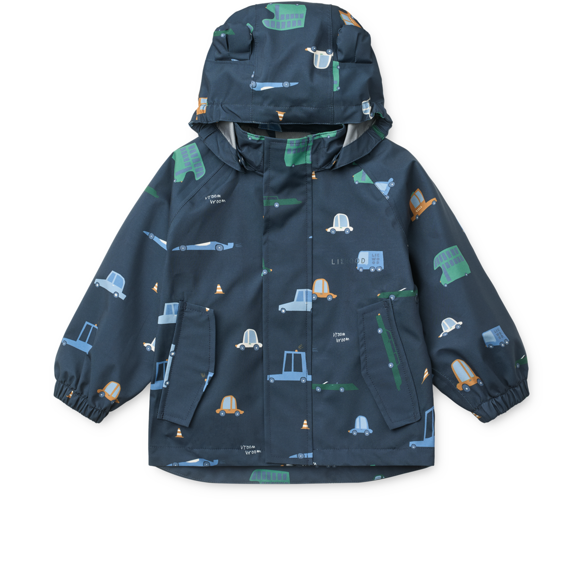 Liewood - Manu - Completo Giacca e Pantaloni antipioggia - Bambini under 4Y - Macchinine