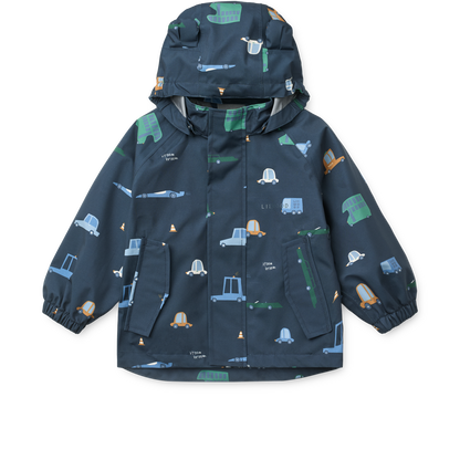 Liewood - Manu - Completo Giacca e Pantaloni antipioggia - Bambini under 4Y - Macchinine